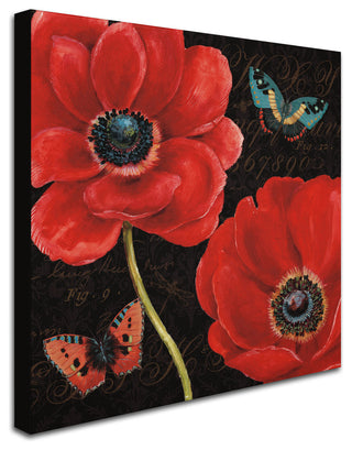 'Petals and Wings II' Canvas Art by Daphne Brissonnet