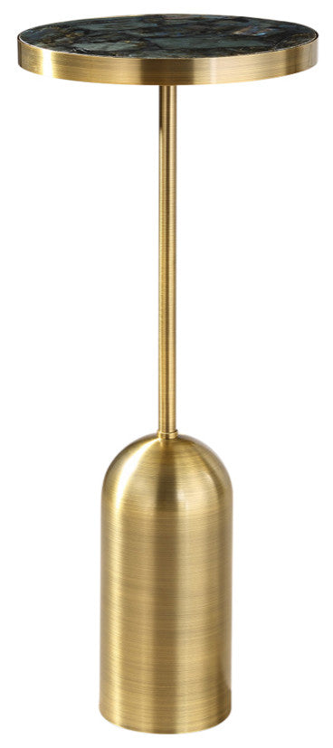 Uttermost - 24173 - Drink Table - Pascal - Brushed Brass Stainless Steel