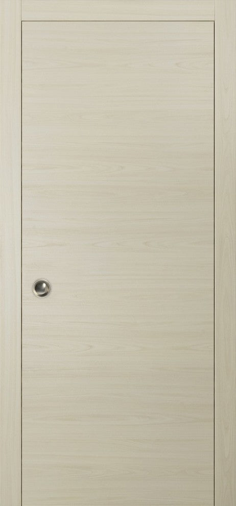 Sliding Pocket Door 18 x 80 & Hardware Frames | Planum 0010 Milk Ash