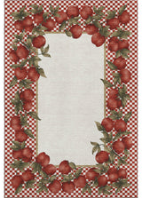 Addison Premium Washable Mayfield AMF164 red 3' x 5' Rug