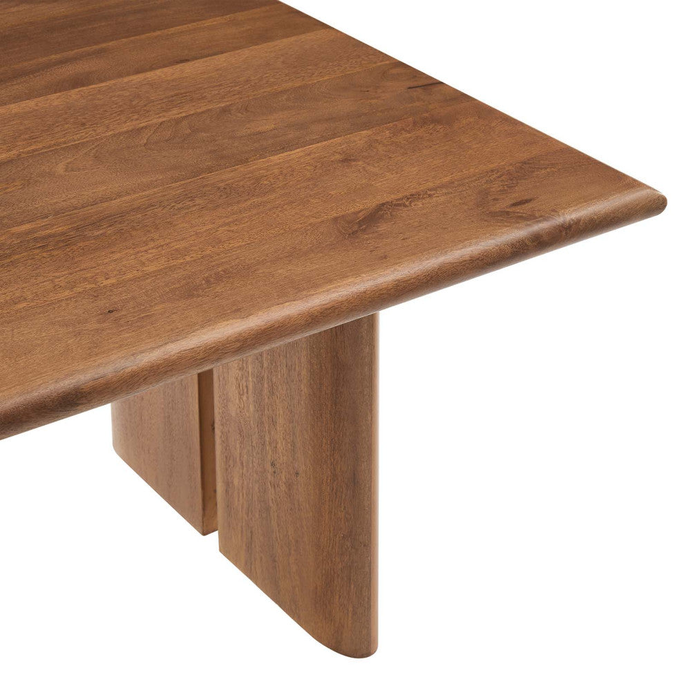 Amistad Wood Coffee Table - Walnut