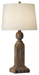 Twin-Light Double Nightstand Lamp, Single