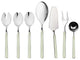 Fantasia Serving Set, Sage, 7-Piece Set