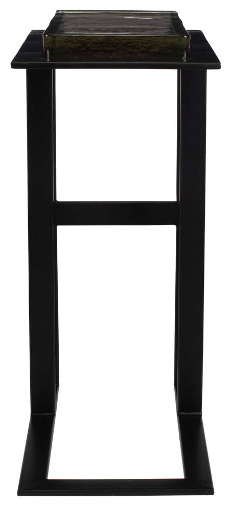 Uttermost Soma Black Accent Table