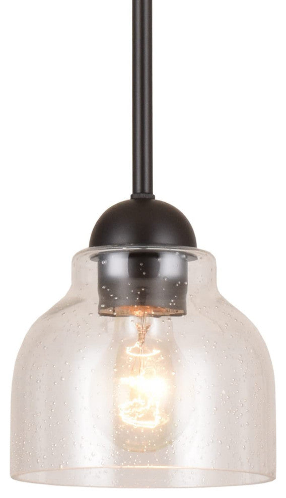 Black Pendant Lighting for Kitchen Island Mini Glass Pendant Light for Kitchen
