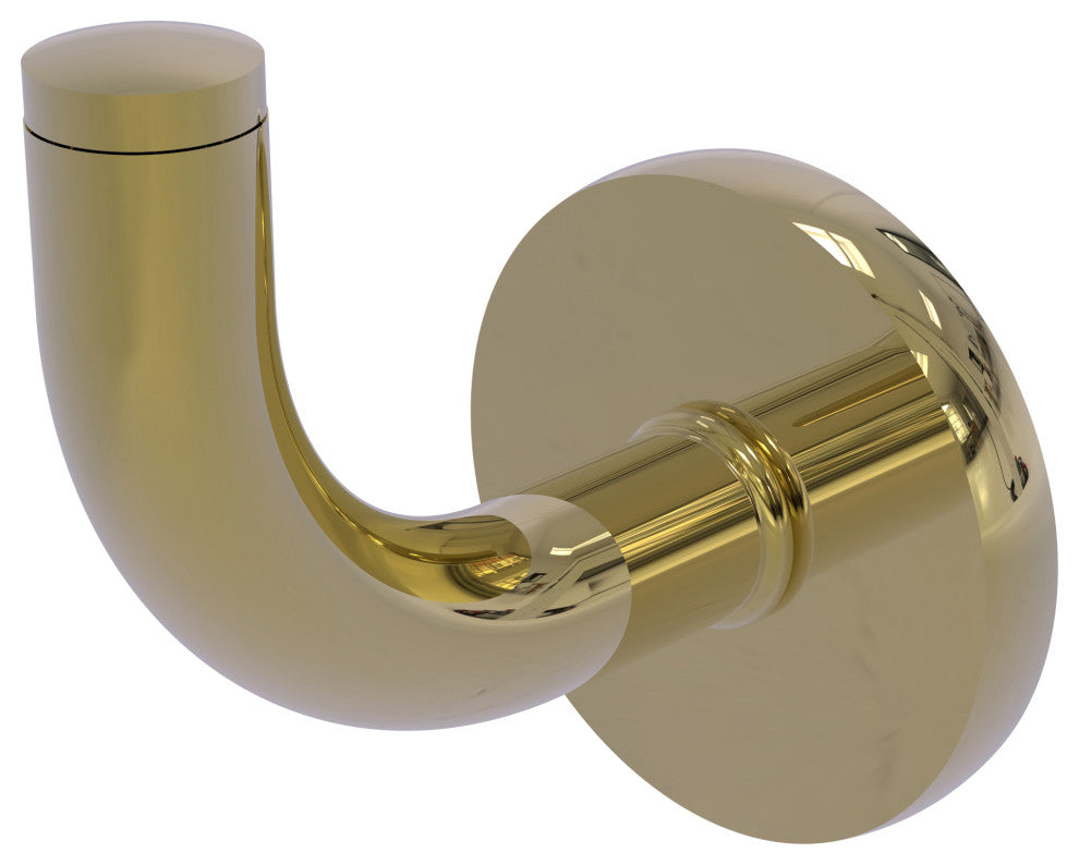 Remi Robe Hook, Unlacquered Brass