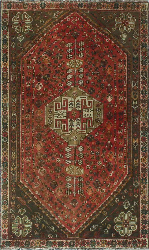 Semi-Antique Umi Rust Rug