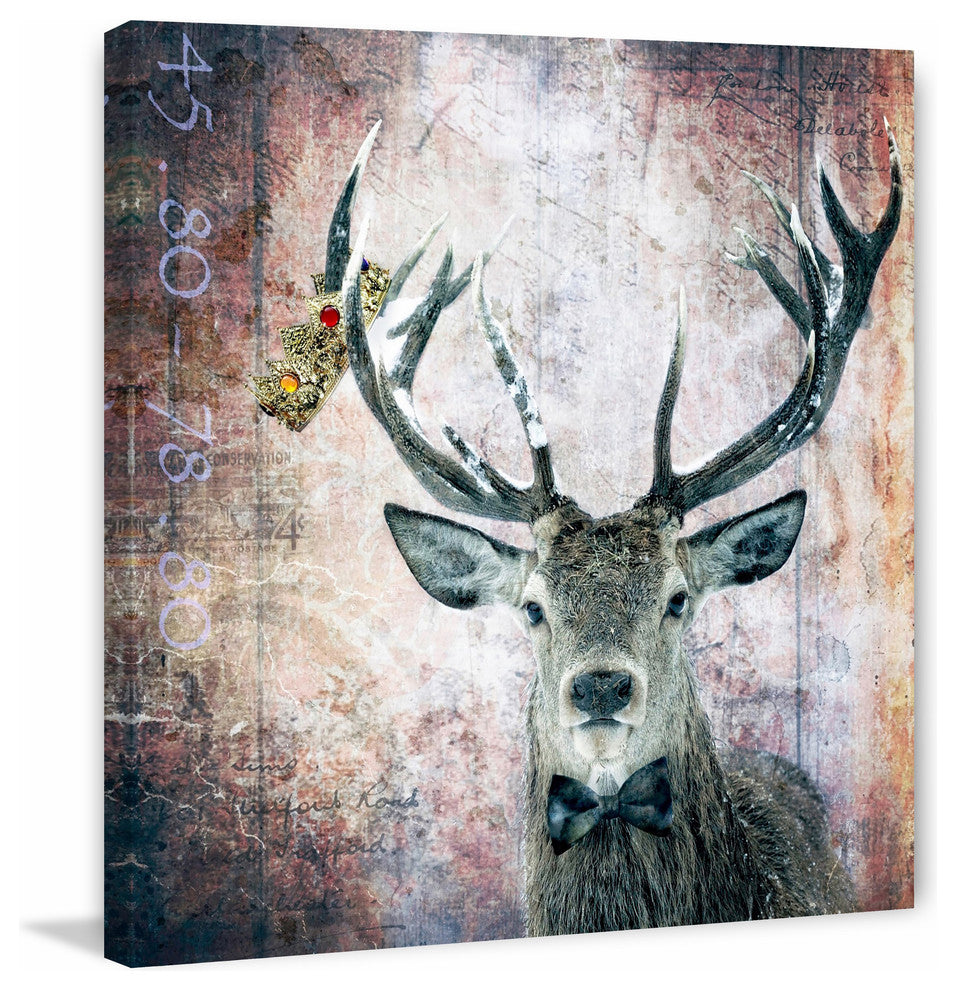 "Buck Prince" Art Print, 61x61 cm