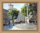 City Fountain, Giclee Reproduction Artwork