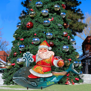 Whale Tales Scenic Decorative Ornament, Small