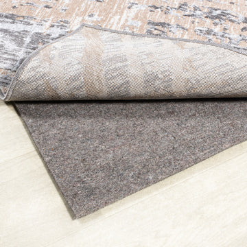 Duo-Lock Rug Pad Gray/Brown, Area Rug Pad, 10 X 14