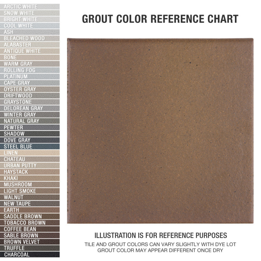 Quarry Bullnose Flame Brown Ceramic Wall Tile