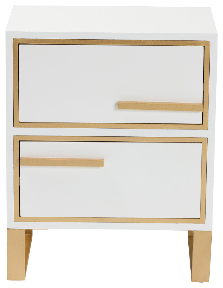 Aimee 2-Drawer Nightstand
