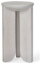Hemi Solid White Oak Side Table