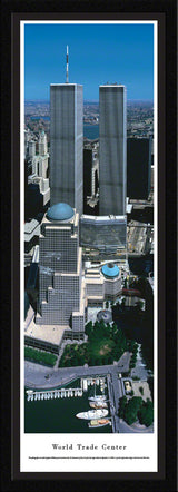 World Trade Center Panoramic Poster , Select Frame