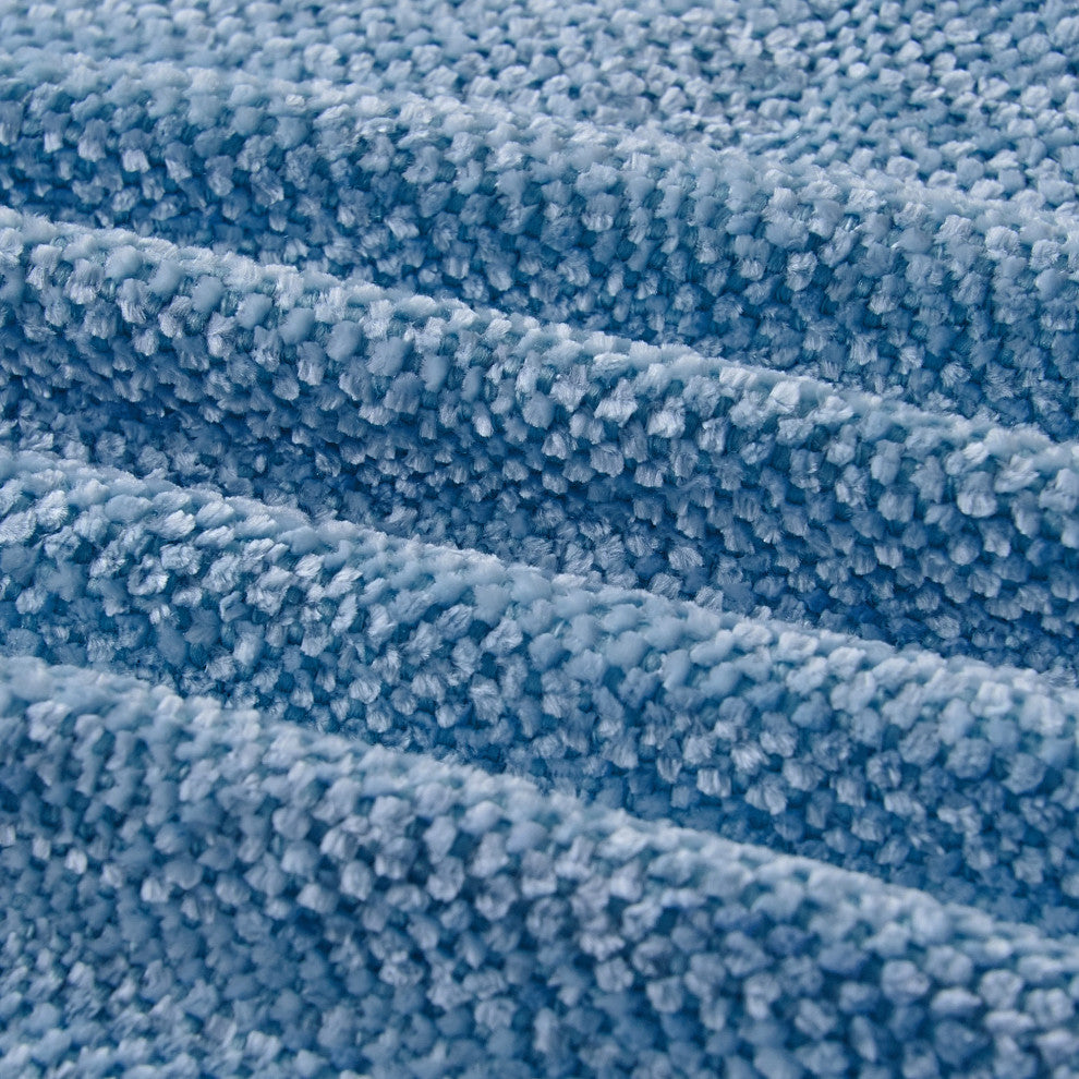 Crystal Chenille Knitted Throw Blanket, Niagara