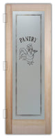 Pantry Door - Rooster Chef - Douglas Fir (stain grade) - 30" x 96" -...