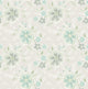 Chloe Aquamarine Floral Wallpaper Bolt