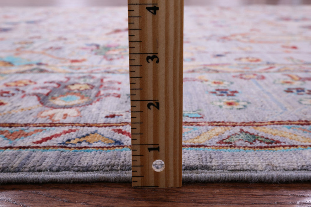 5' 8" X 7' 10" Persian Tabriz Handmade Wool Rug Q11275