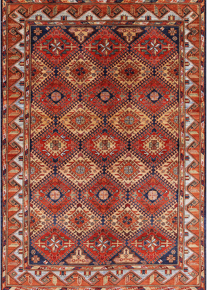 Ahgly Company Indoor Rectangle Mid-Century Modern Area Rugs, 3' x 5'