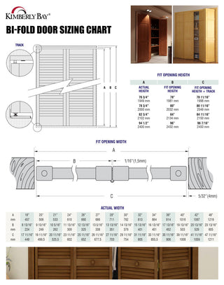 Closet Door, Bi-fold, Traditional Six Panel White 80" x 28"