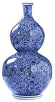 Gord Vase, Blue and White