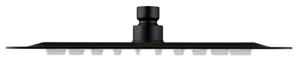 Cube 10" Metal Ultra Thin Profile Rain Shower Head 1.75 GPM, Matte Black