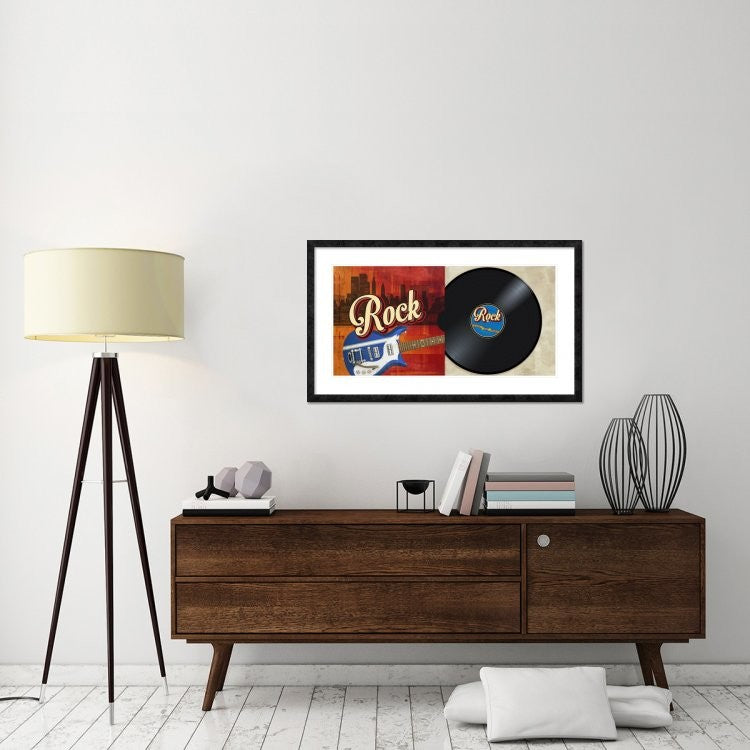 "Rock Collection" Framed Digital Print by Steven Hill, 44x26"