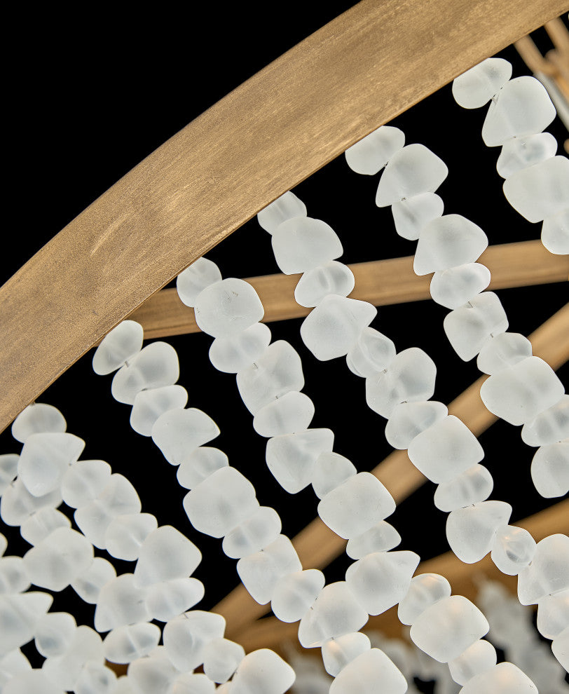 Fredrick Ramond Dune Medium Single Tier, Burnished Gold