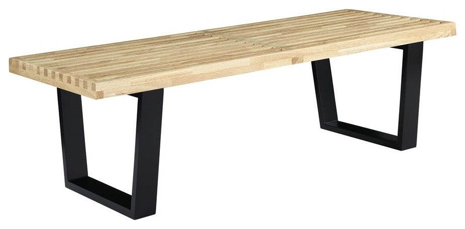 Modern Natural Sauna 4' Wood Bench