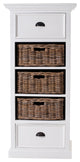 Halifax Grand Storage Unit with Basket Set