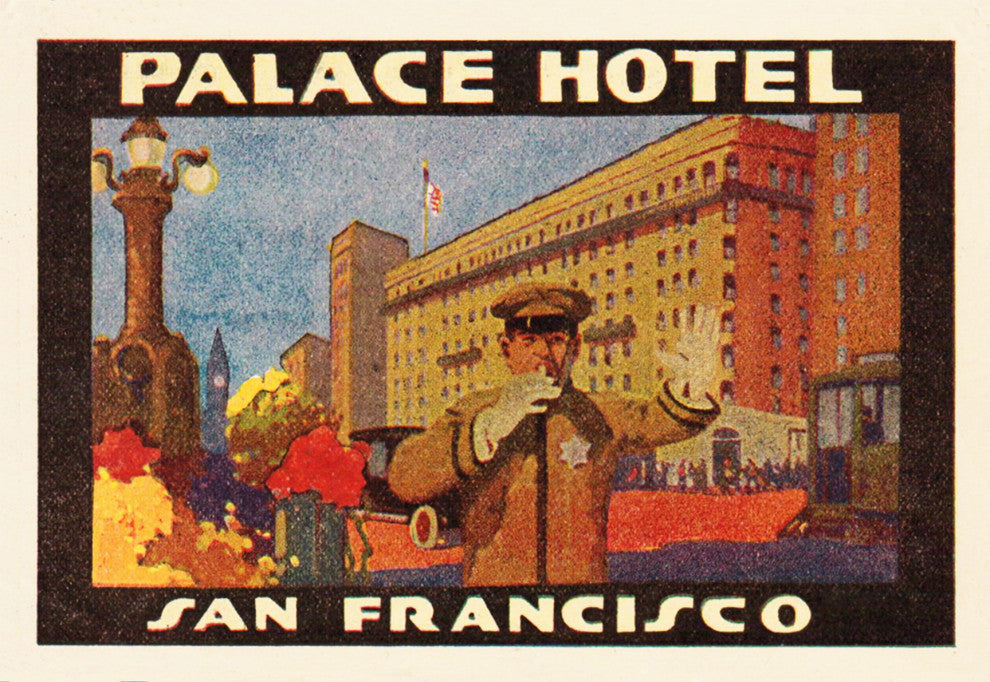 Contemporary Modern Transitional Fine Art, PALACE HOTEL, SAN FRANSICO