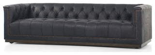 Maxx Sofa, Heirloom Black, 95"