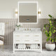 Livex Lighting Aero 2-Light ADA Bath Vanity Wall Light, Satin Brass