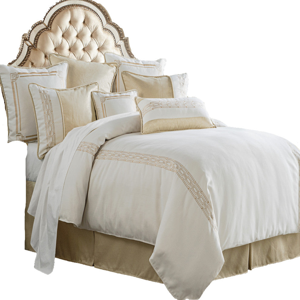 Hollywood 4-Piece Comforter Set, Super Queen