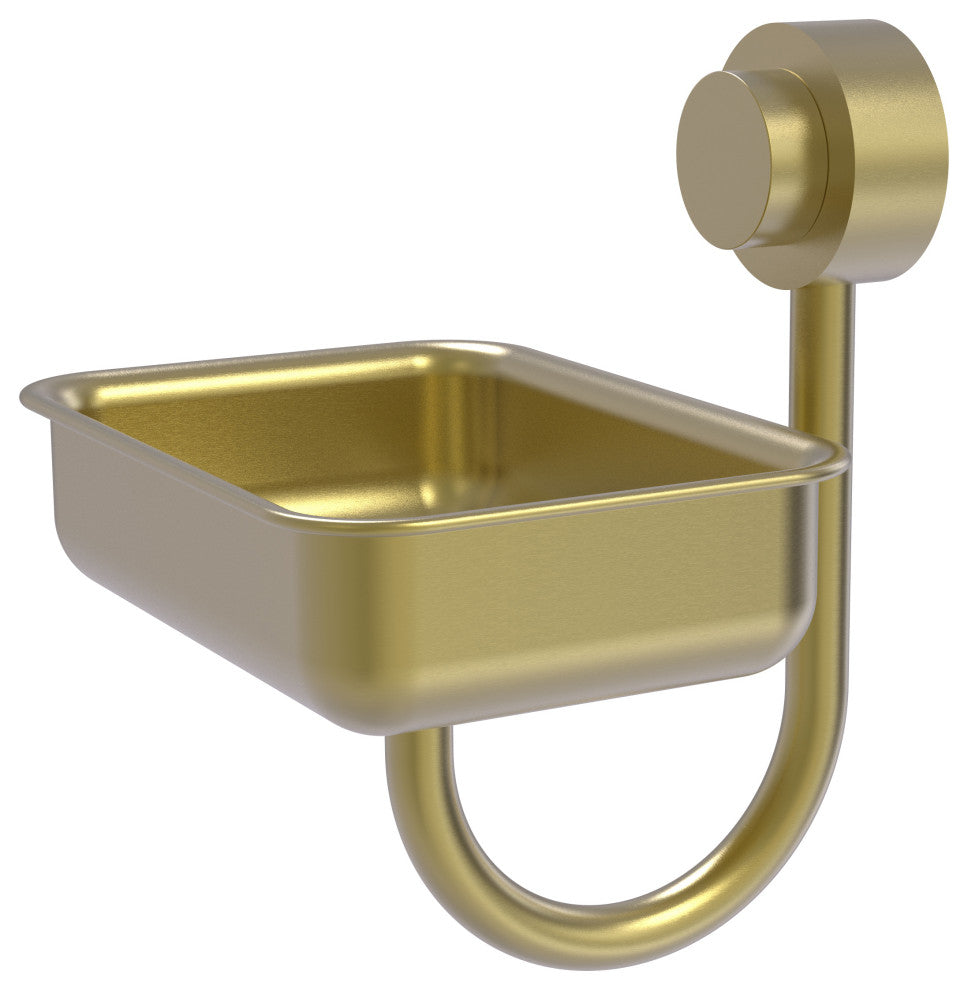 Venus Wall Mount Soap Dish, Satin Brass