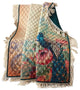 Greenland Home Fashions Eden Peacock Throw Blanket 50 x 60-inch Ecru