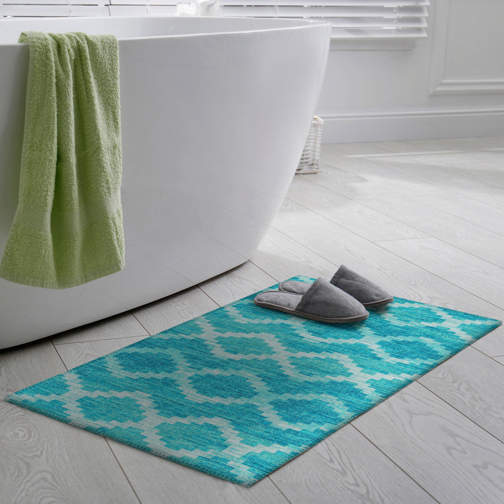 Indoor/Outdoor Sedona SN9 Poolside Machine Washable 1'8" x 2'6" Rug