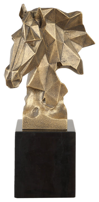 Uttermost Chiseled Horse Bust Sculpture
