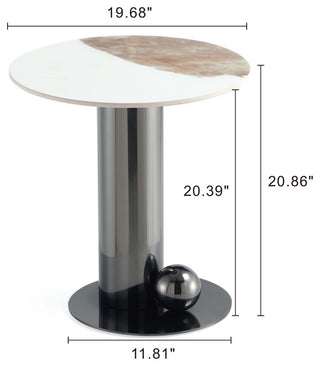 Manhattan Comfort 2-Piece Laurel Coffee and End Table
