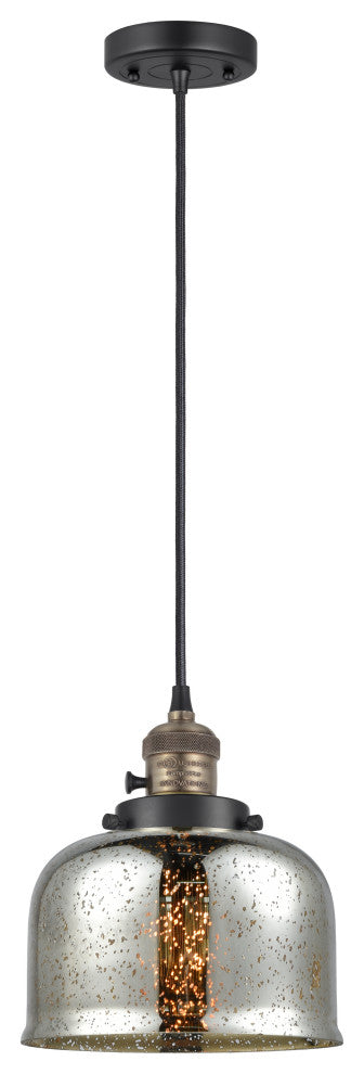 INNOVATIONS 201CSW-BAB-G78 1-Light Mini Pendant Black Antique Brass