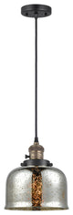 INNOVATIONS 201CSW-BAB-G78 1-Light Mini Pendant Black Antique Brass