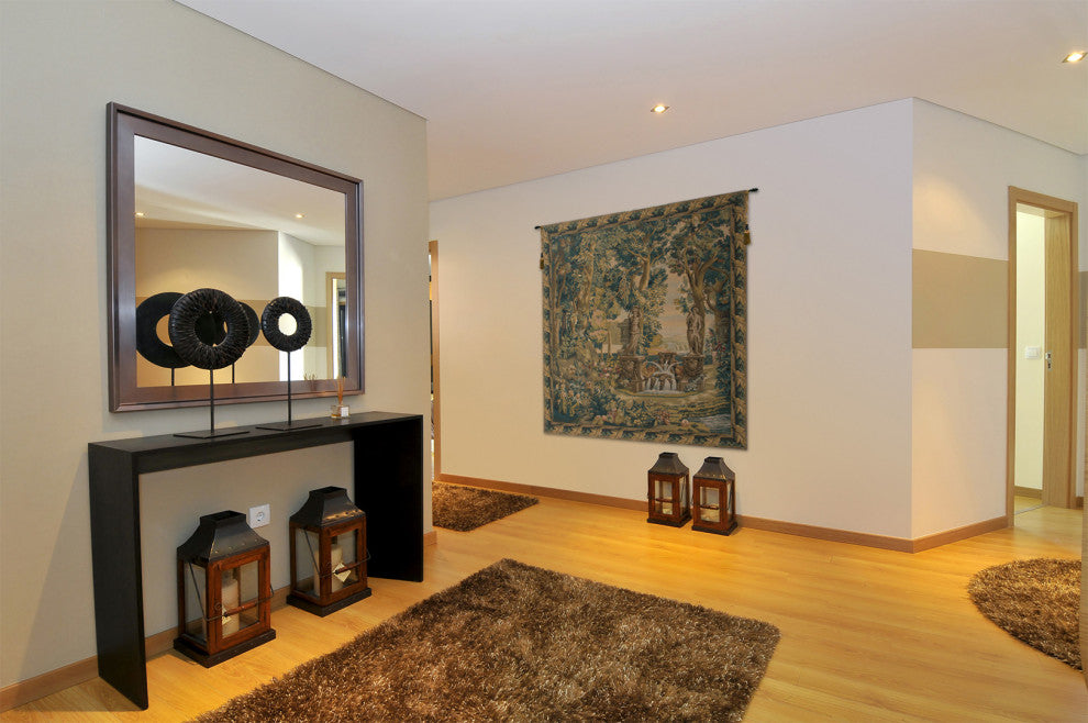 Villa Garden Classic Belgian Wall Tapestry