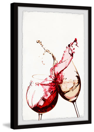 "Cheers to That" Framed Painting Print, 16x24
