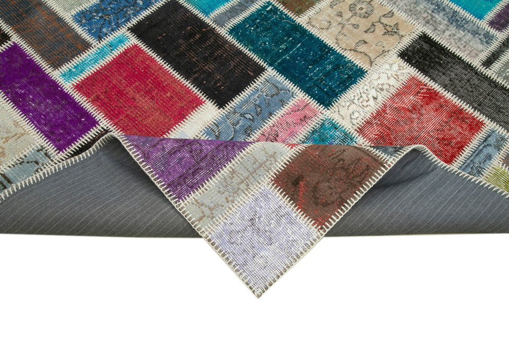 Rug N Carpet - Handmade Oriental 5' 8" x 7' 9" Antique Patchwork Area Rug