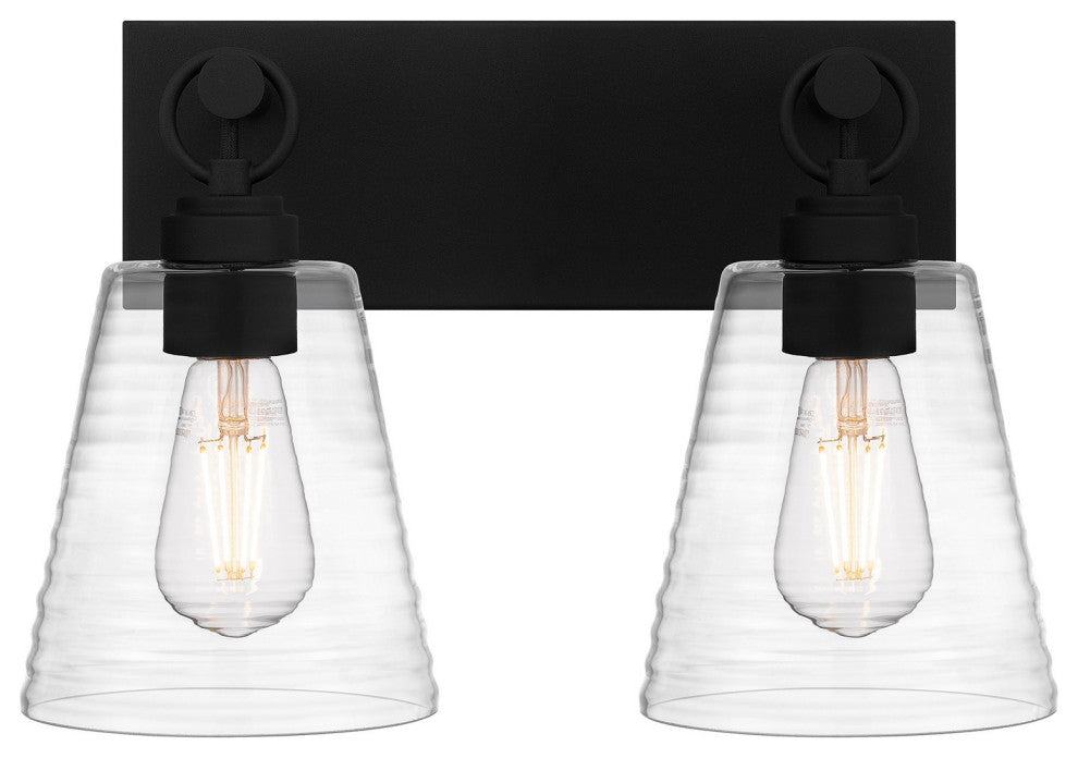 Dacosta 2-Light Bath, Earth Black