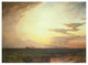 "Twilight on the Western Plains" Digital Paper Print by Samuel Colman, 24"x18"