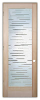 Interior Prehung Door or Interior Slab Door - Finer Lines - Douglas Fir...