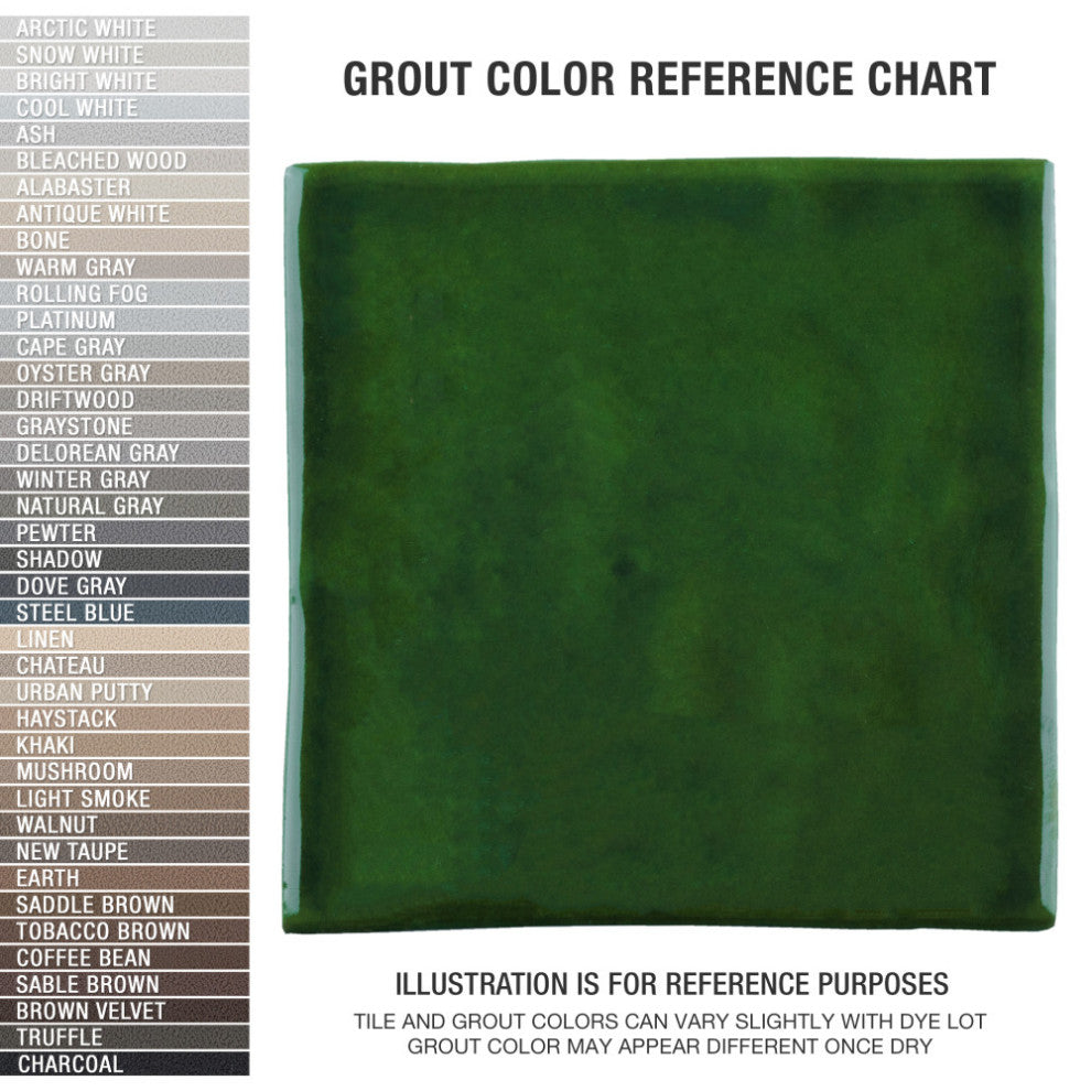 Viva Antic Verde Ceramic Wall Tile, Verde
