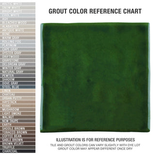 Viva Antic Verde Ceramic Wall Tile, Verde